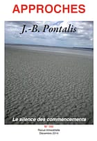 Couverture du numéro sur J.B Pontalis