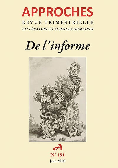 N°181 - De l'informe