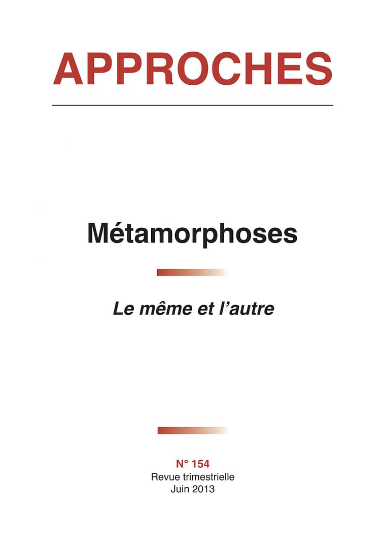 N°154 - Métamorphoses