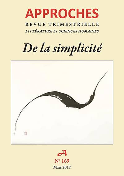n°169 - De la simplicité